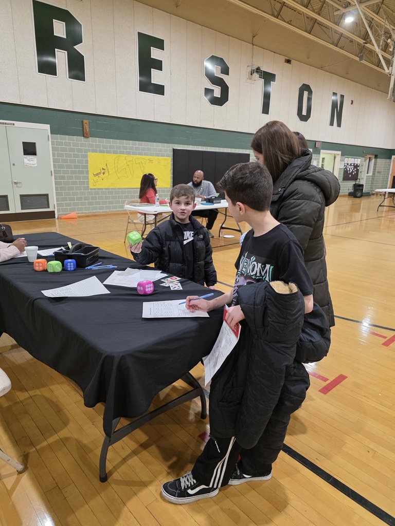 Game Booth at Literacy Night
