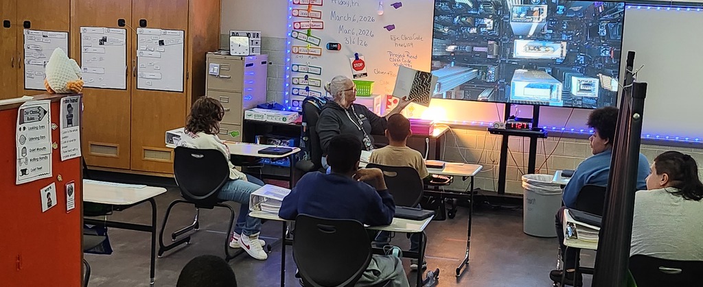 The students enjoyed "Oh, The Places You Will Go" 