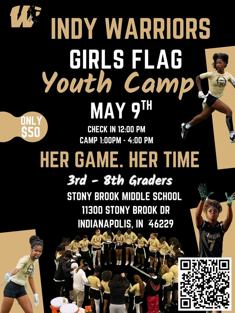 Indy Warriors Girls Flag Youth Camp 2026