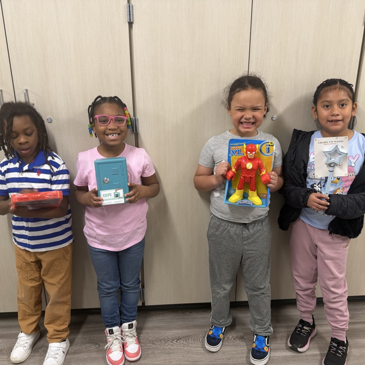 students with prizes