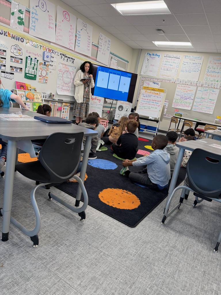 1st grade students working on automaticity and fluency by reading nonsense words.