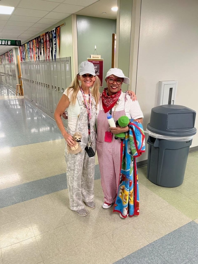 It's overalls for these two Toddlers