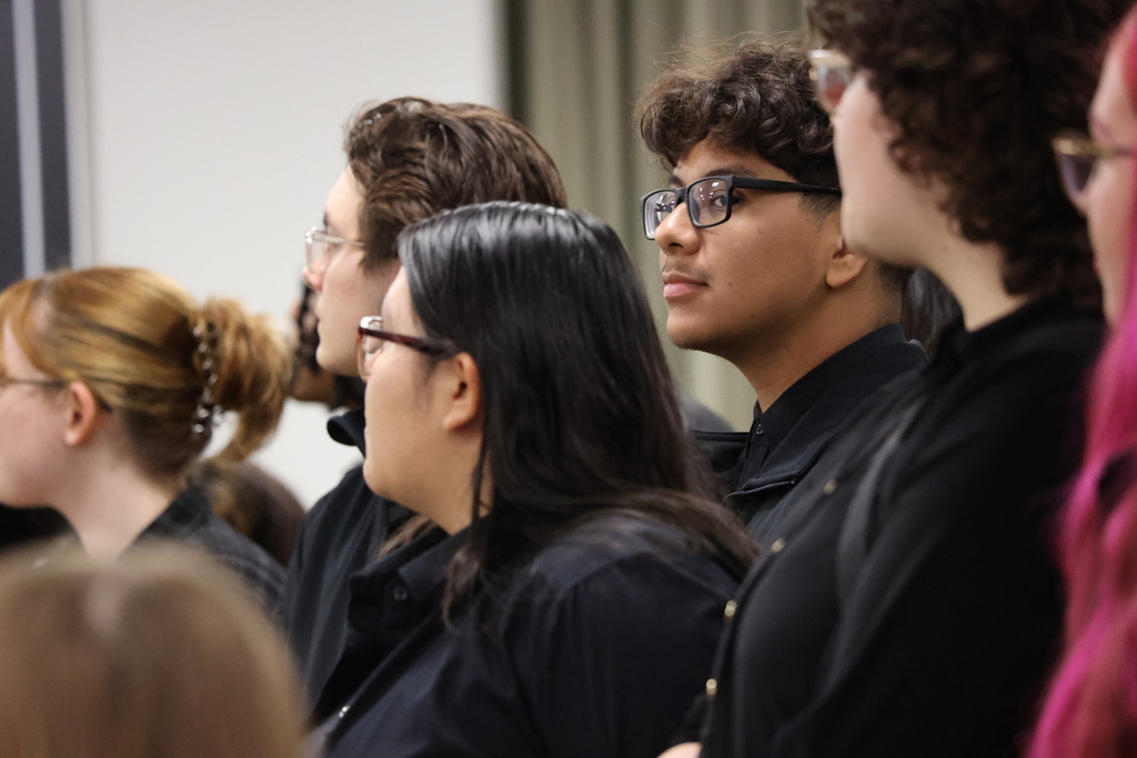 Tonight at the school board meeting, we recognized the amazing students and a couple of programs from the WC Performing Arts Department for breaking records and showcasing Eastside pride on the national stage. Congratulations to the Warren Central Winds and Winter Guard! 🖤💛 #WarrenWill
