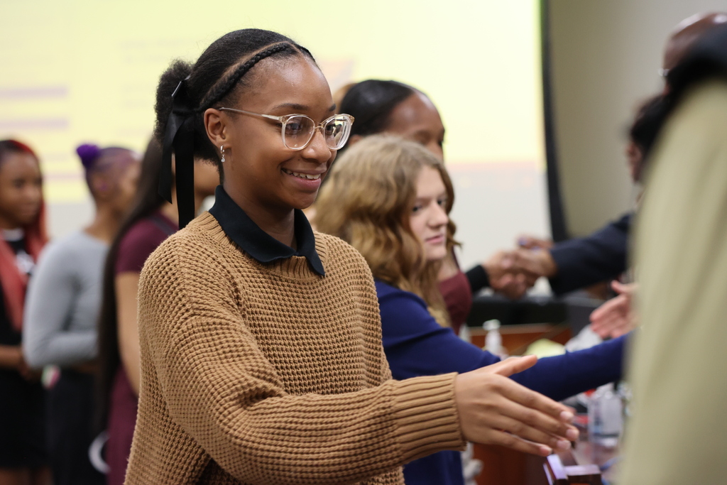 Tonight at the school board meeting, we recognized the amazing students and a couple of programs from the WC Performing Arts Department for breaking records and showcasing Eastside pride on the national stage. Congratulations to the Warren Central Winds and Winter Guard! 🖤💛 #WarrenWill
