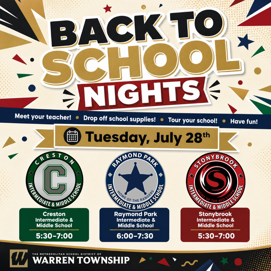 5-8 Back to school Nights 
