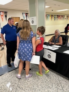 The PTSA table, Thank you to All that signed up. It's not too late.
