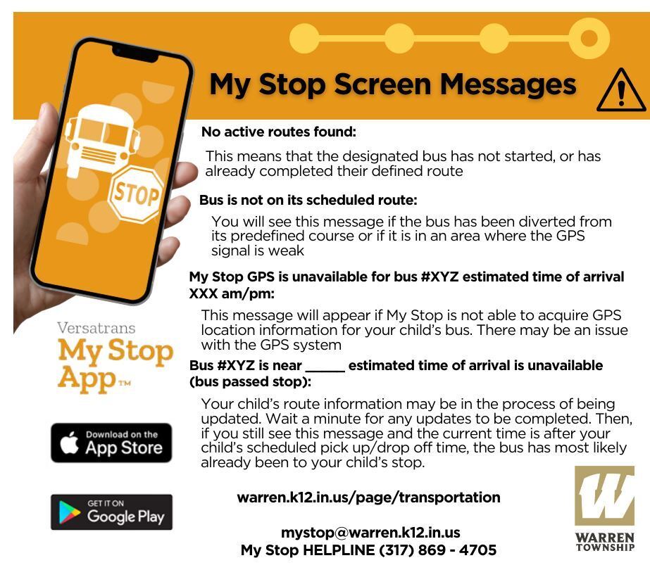 How to Get My Stop Messages