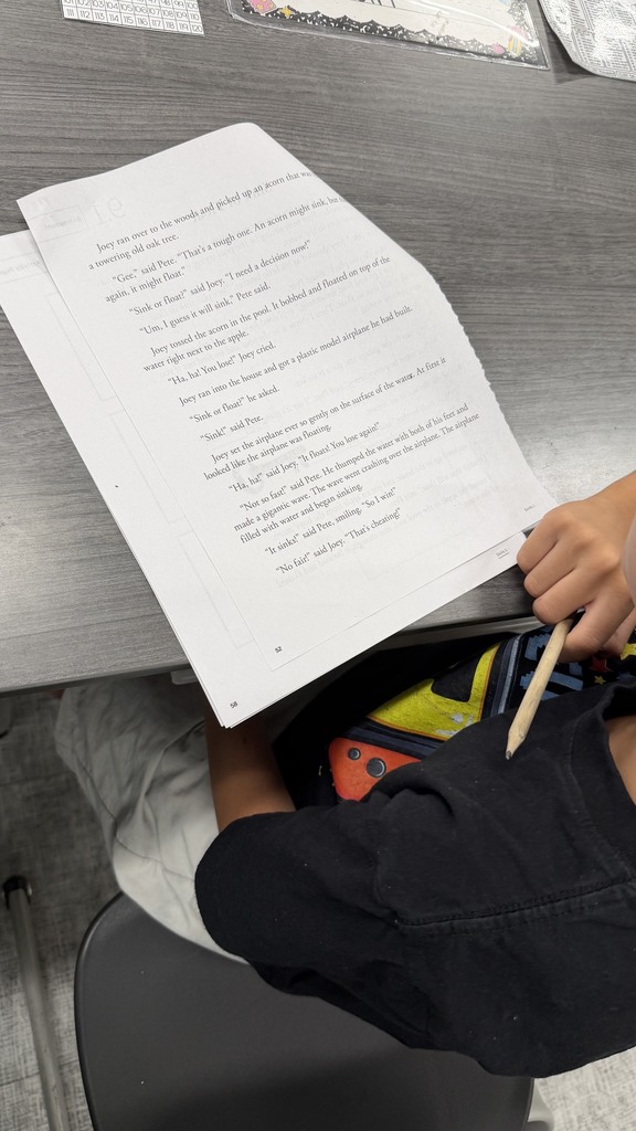 2nd grade student reading a CKLA passage.