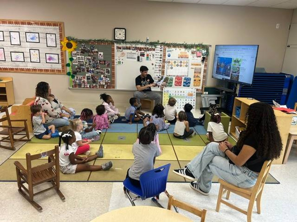 Our students this week in school