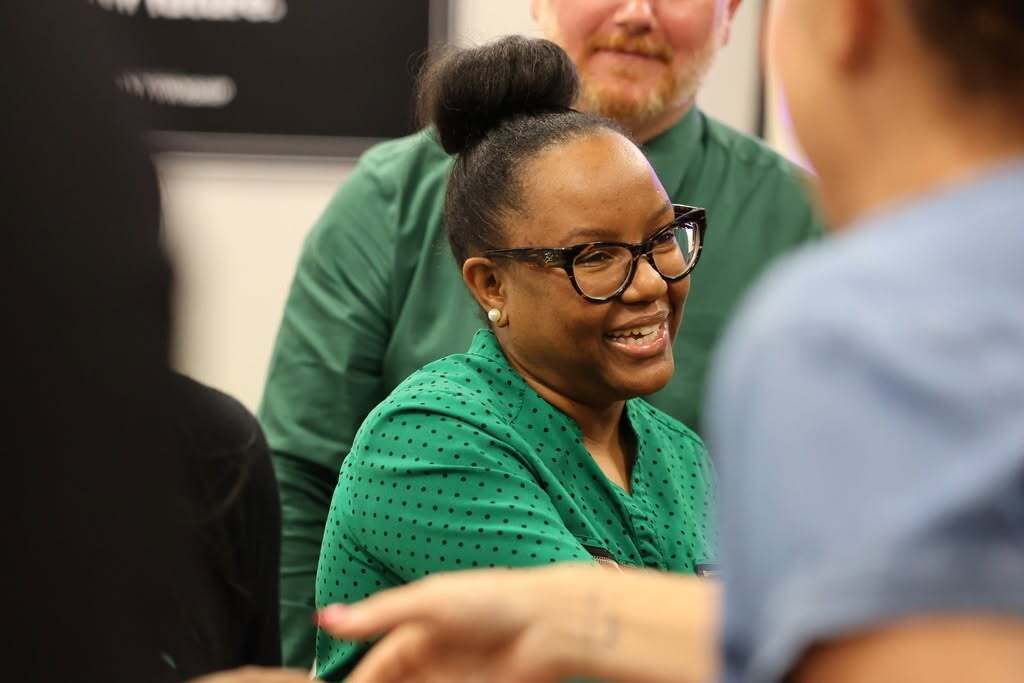 One of our four amazing Assistant Principals at Creston, Ms. D Lacy