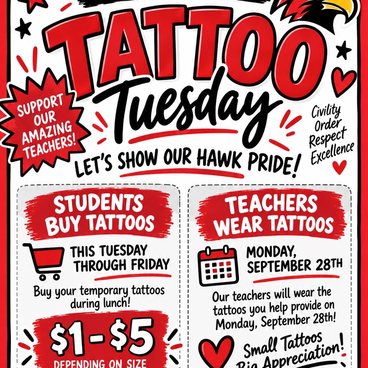 Tattoo a staff member!