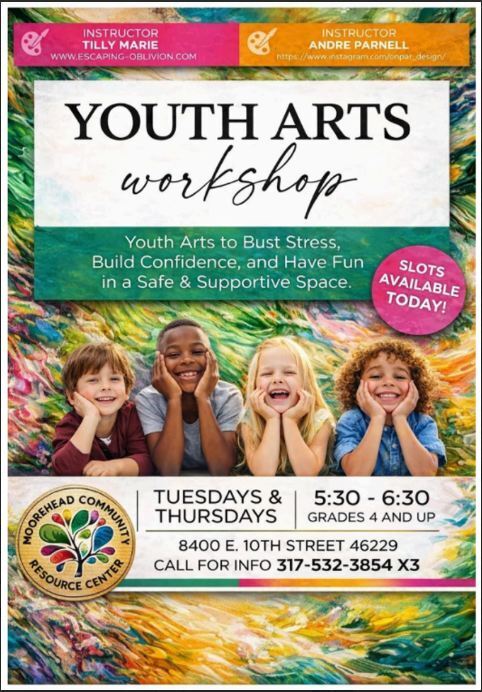 Youth Arts program available