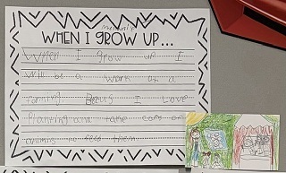 When I Grow Up... student essay