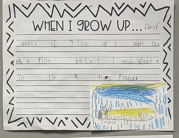 When I Grow Up... student essay