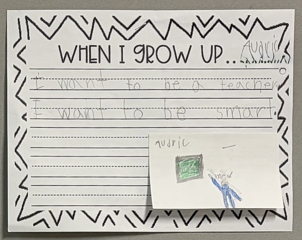 When I Grow Up... student essay
