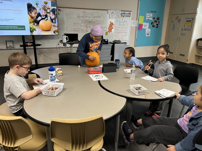 Ms. Ray's Kindergarten class