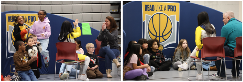 Pacers Reading Visit