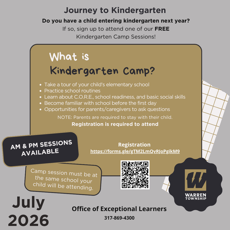 kindergarten Camp