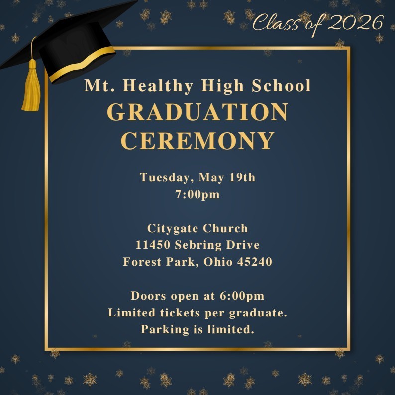 2026 Graduation flyer