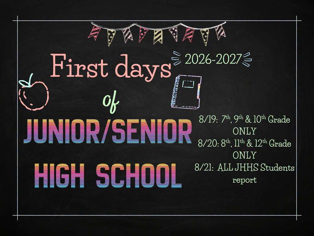 JHHS first days