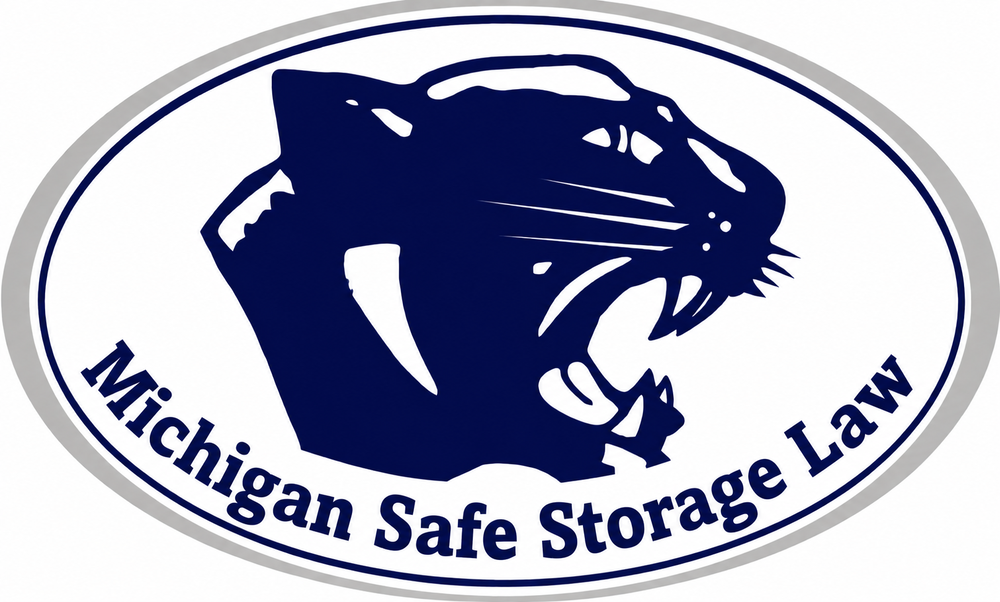 Michigan Safe Storage Law Panther Logo