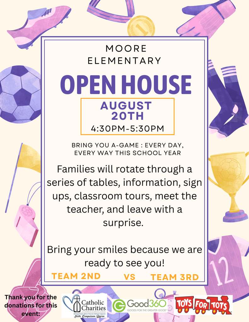 Open House Aug 20th from 4:30-5:30pm