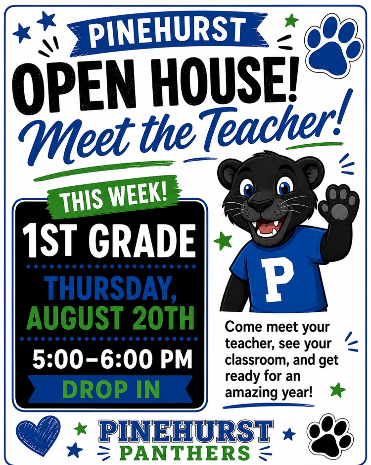 First grade, young 5s and kindergarten open house information  