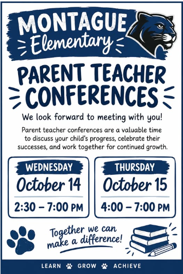 Please call the office if you haven't scheduled your parent teacher conference.