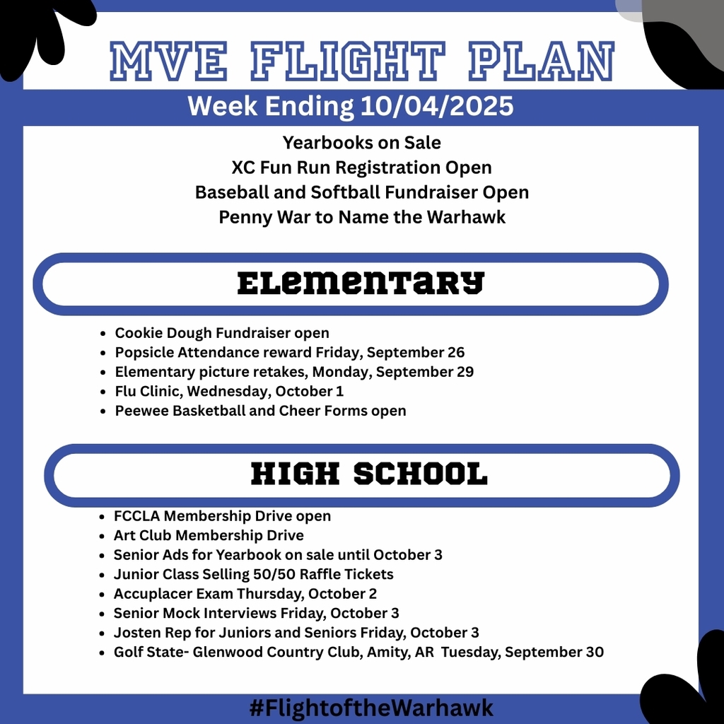 flight plan week ending 10/04/25