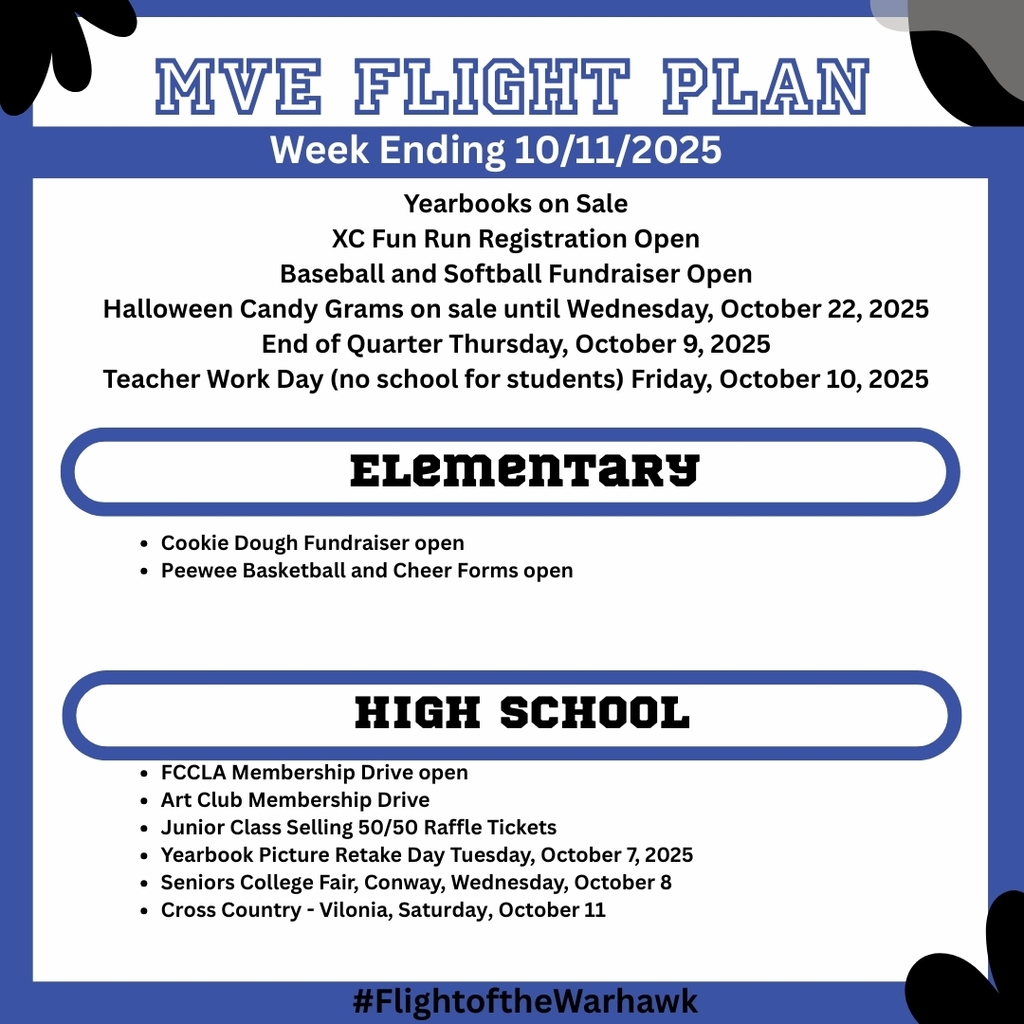 flight plan week ending 10/11/25