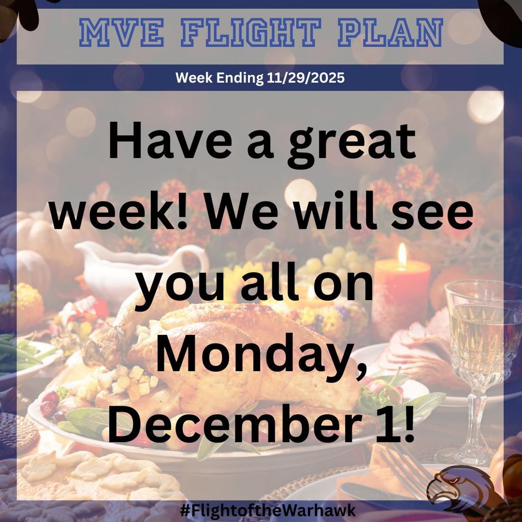 flight plan week ending 11/29/25