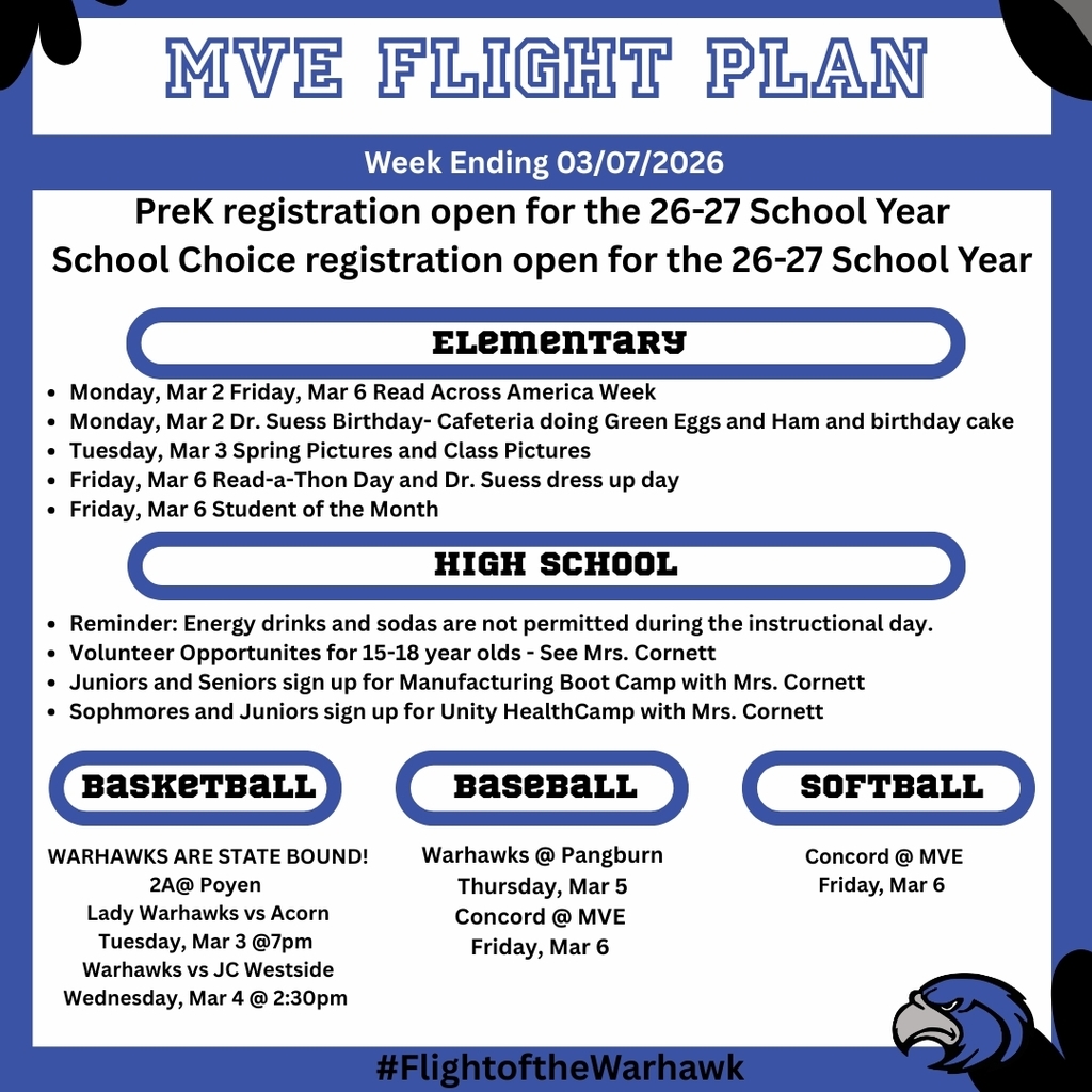 flight plan week ending 03/07/26