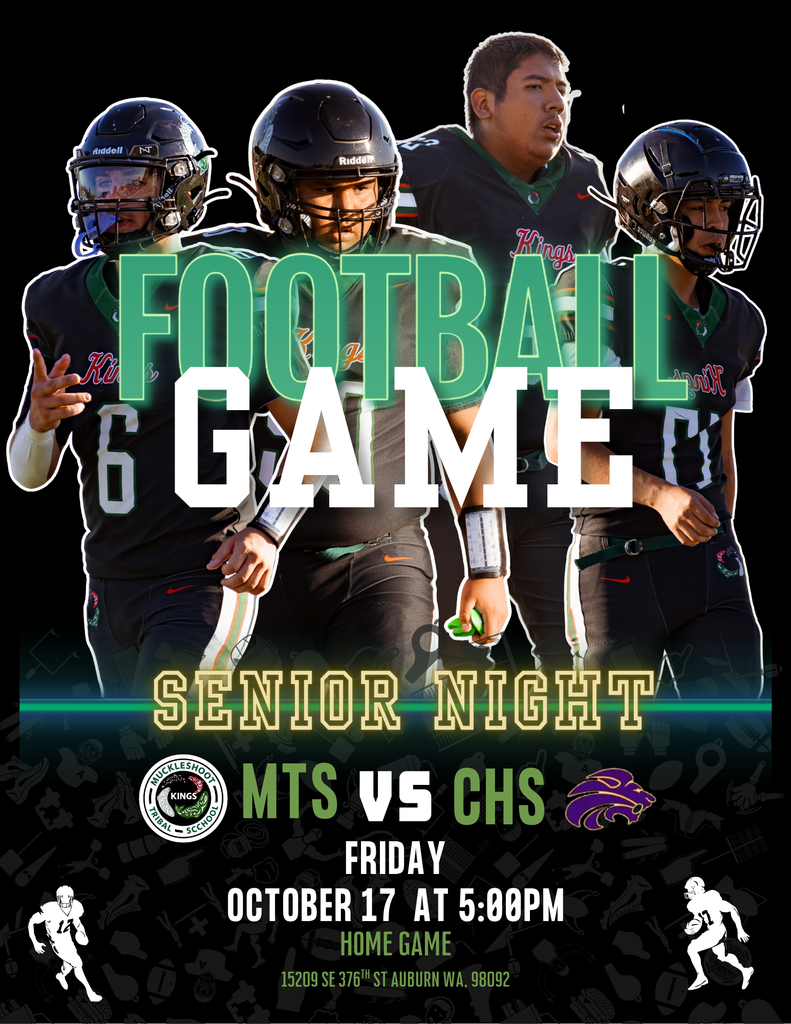 Black, Blue and White Illustrative Modern American Football Game Promotion Flyer