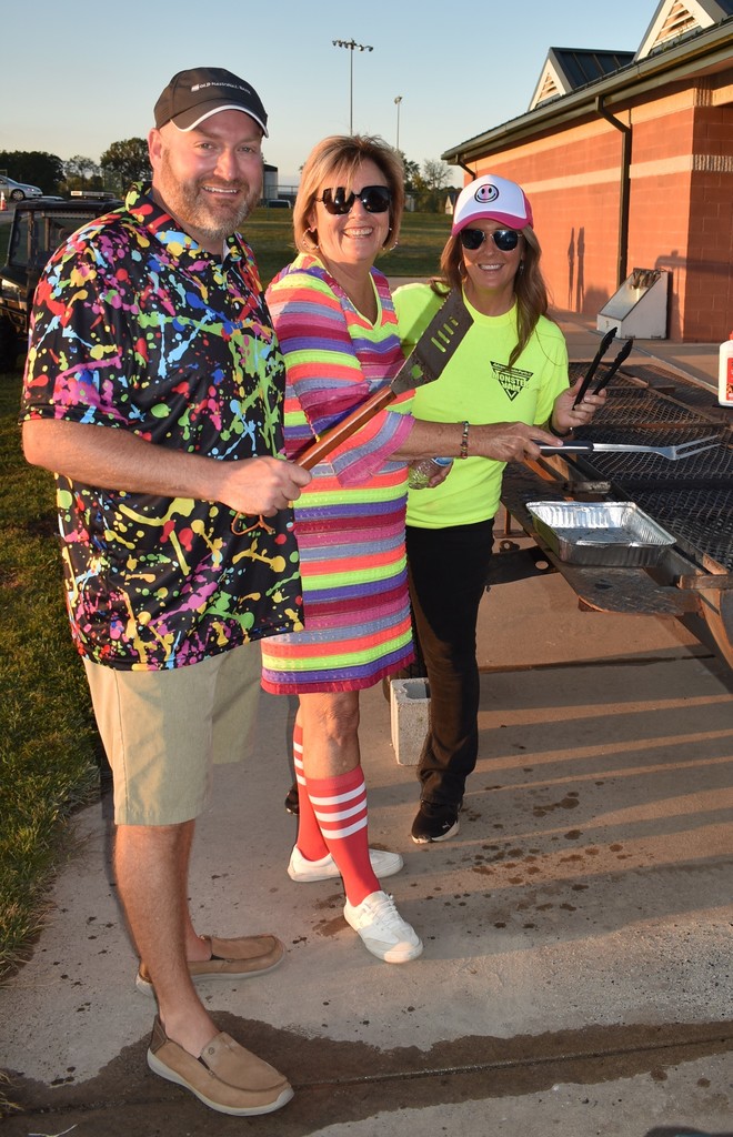 Tailgating with Board Members