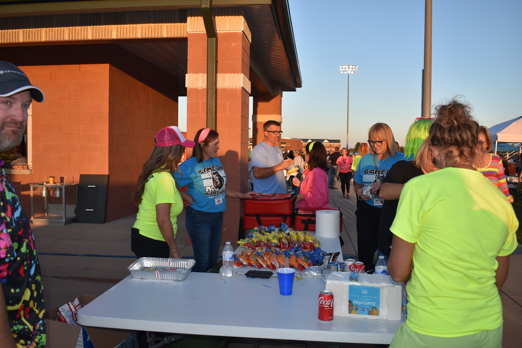 Tailgating with Board Members