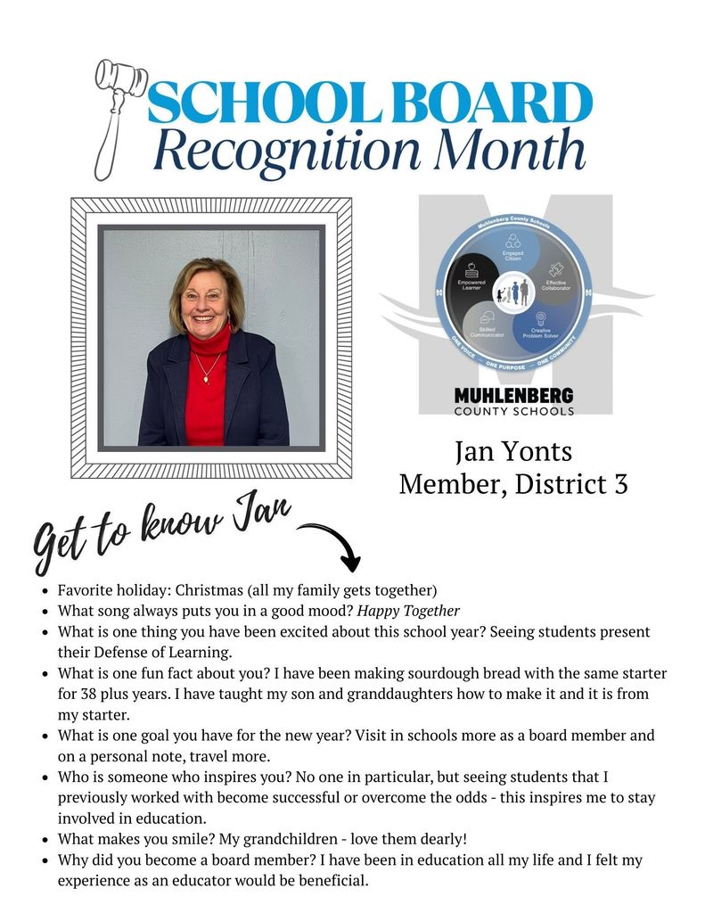 Meet Jan Yonts Info Sheet