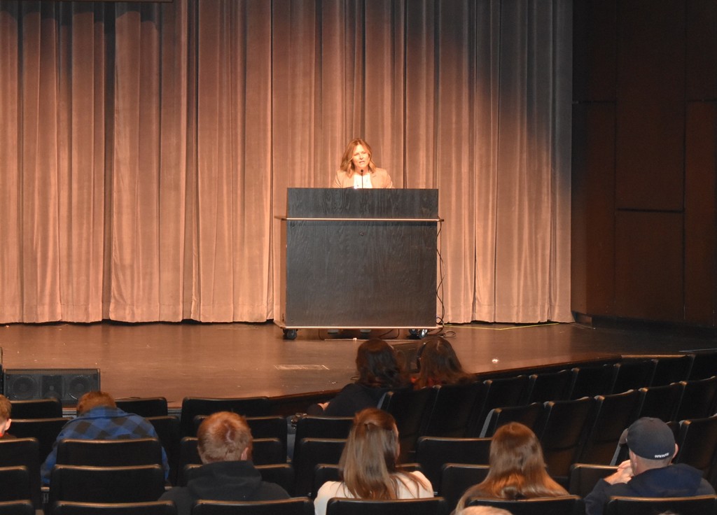 Pic of counselor speaking