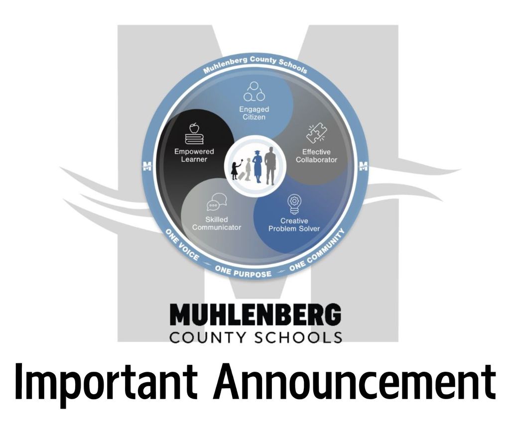 Muhlenberg County Schools Important Announcement