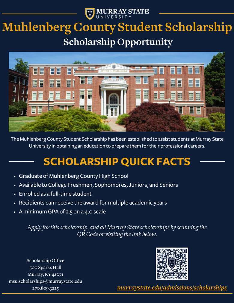 Muhlenberg County Student Scholarship