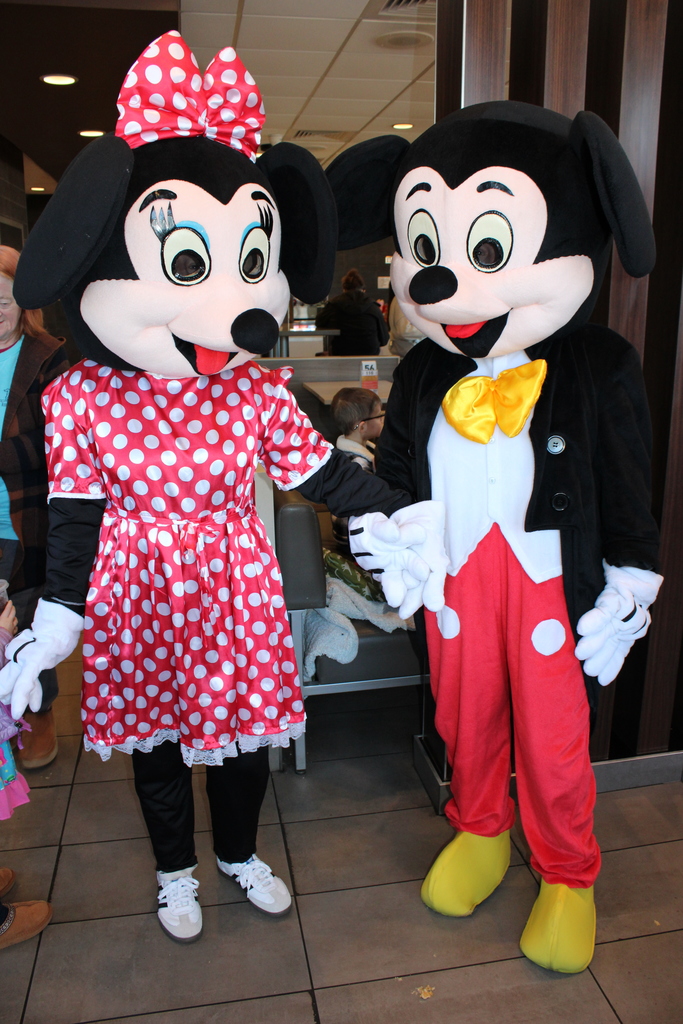 Characters at McDonald's