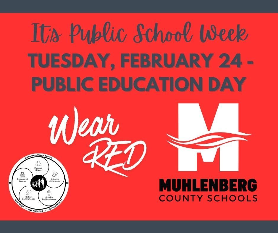 Wear Red February 24 - Public Education Day