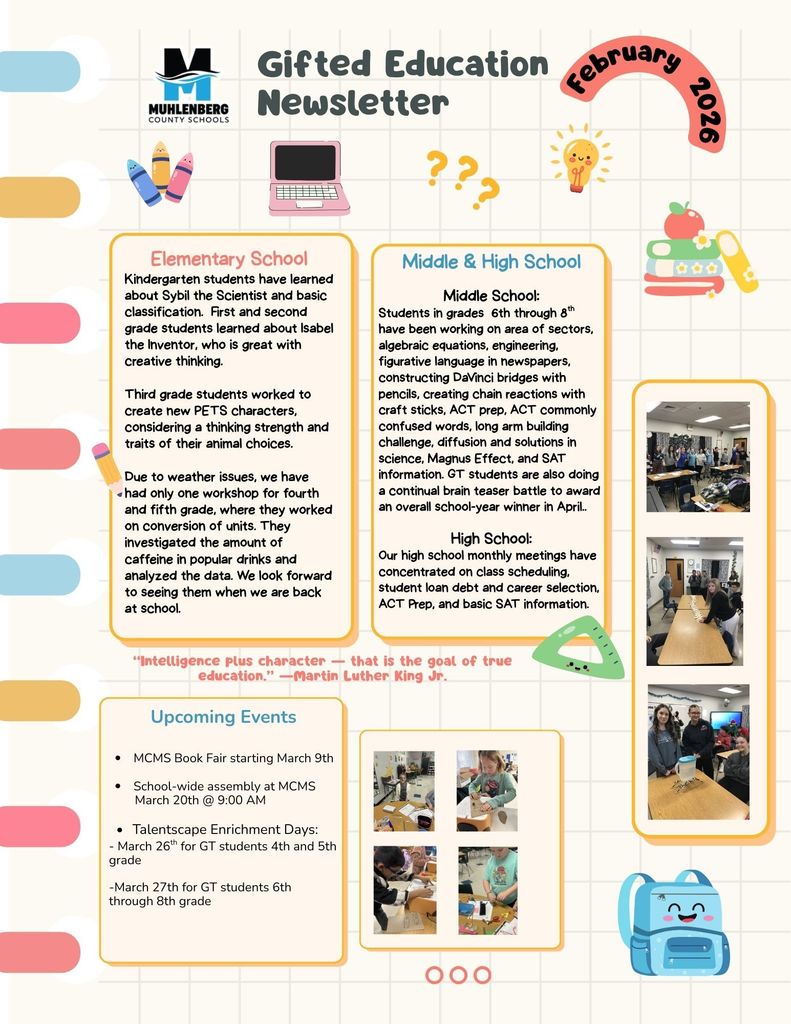 Gifted and Talented Newsletter
