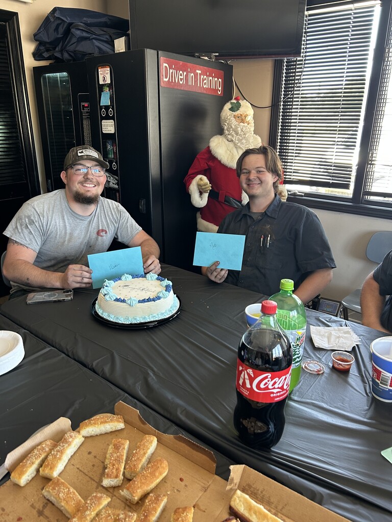 Students with treats