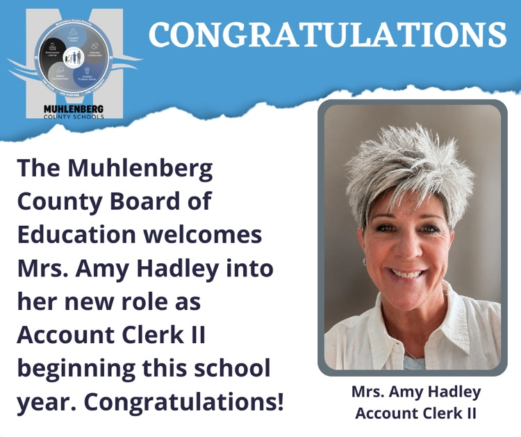 congratulations Mrs Amy Hadley