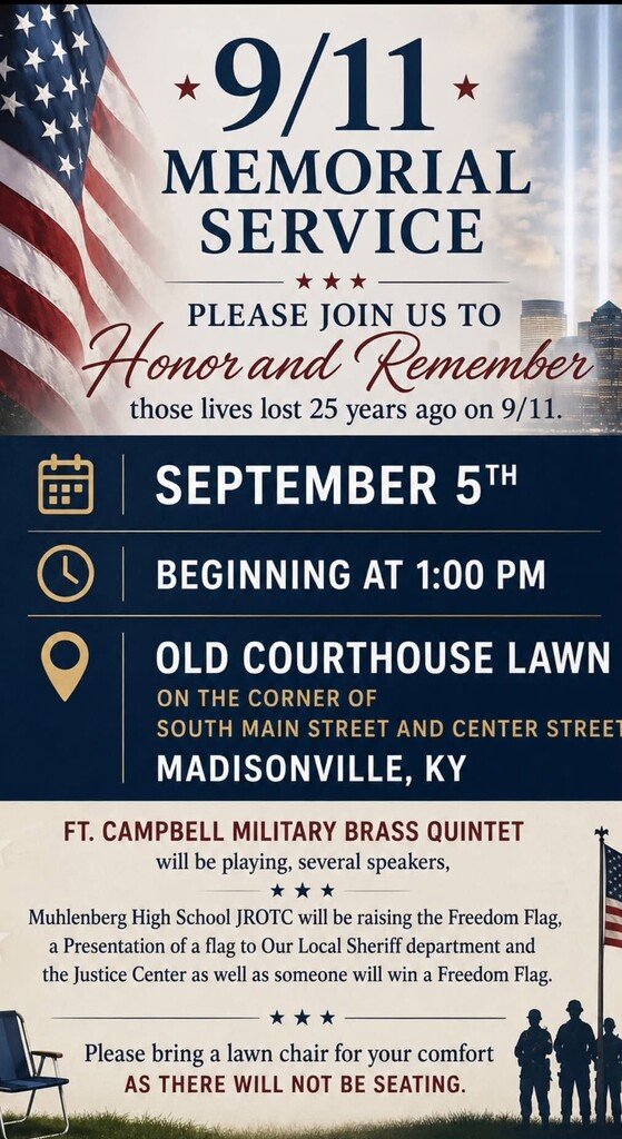 9/11 Remembrance Flyer