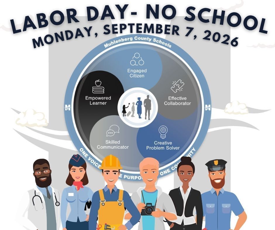 Labor Day-No School September 7, 2026