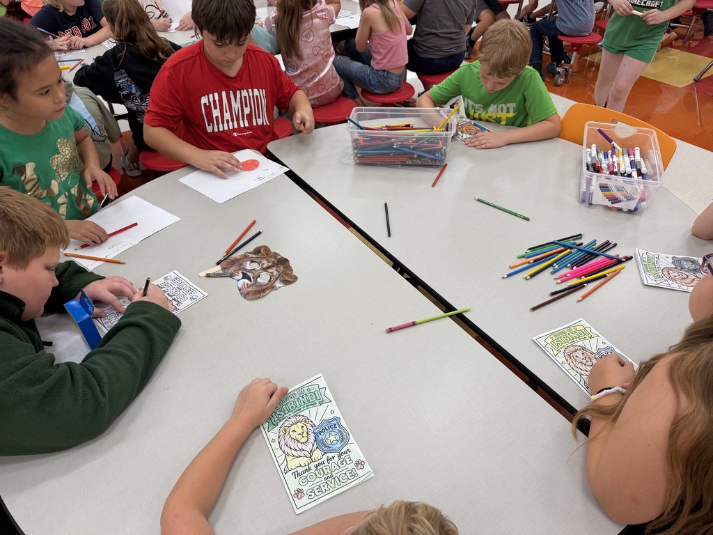 Green group at table