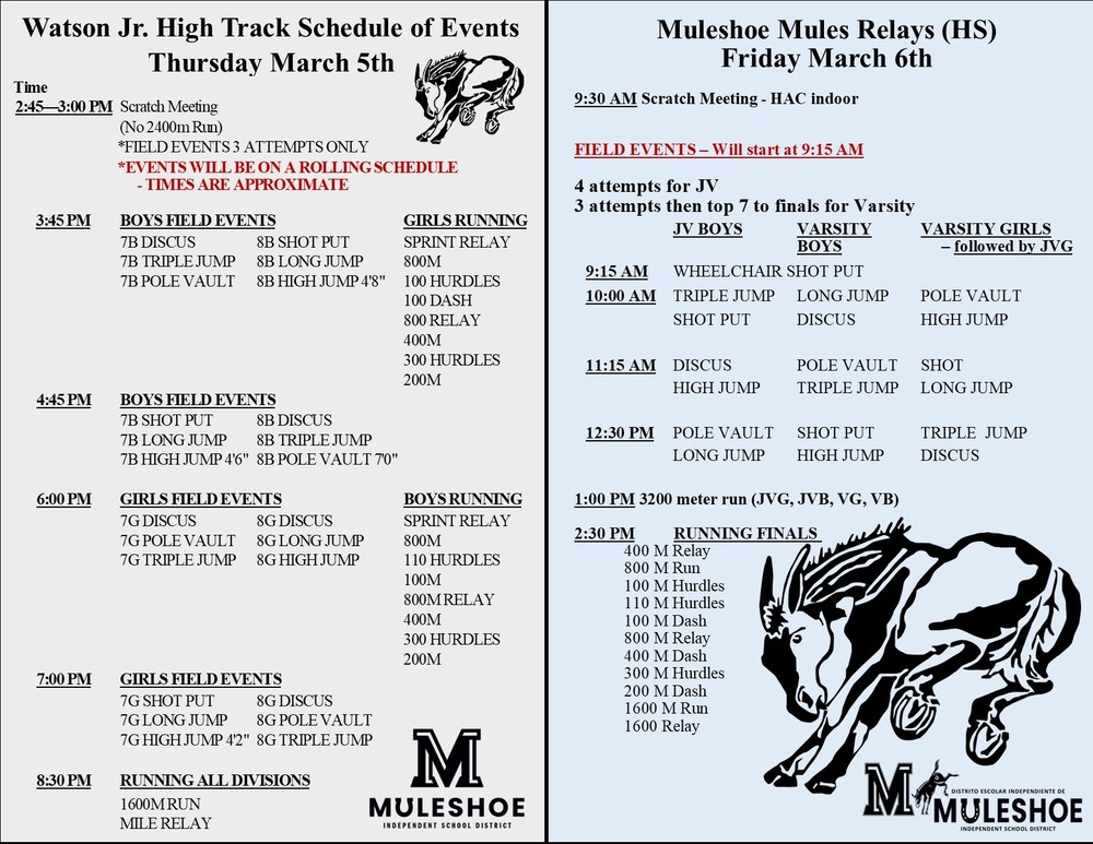 26.03.05 - MISD - Muleshoe Track Meet Schedule - Vers. 2.0