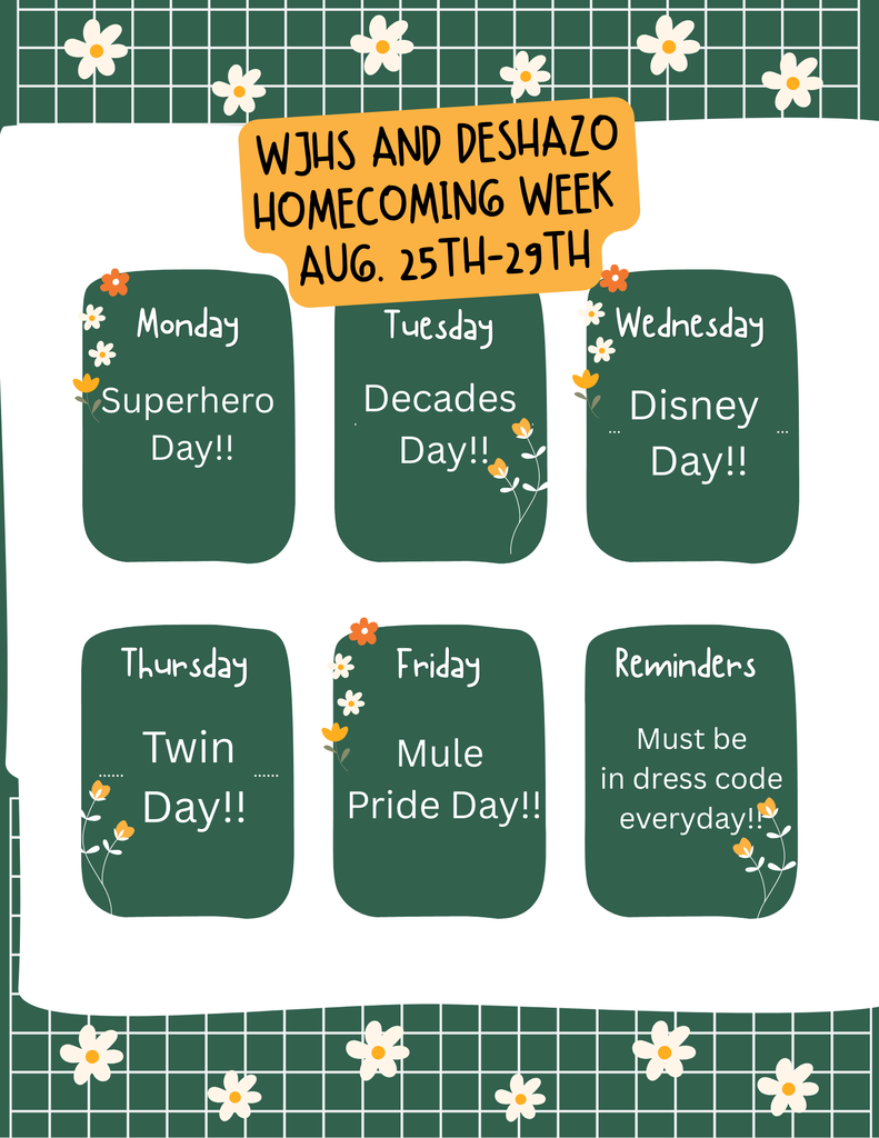 Homecoming week