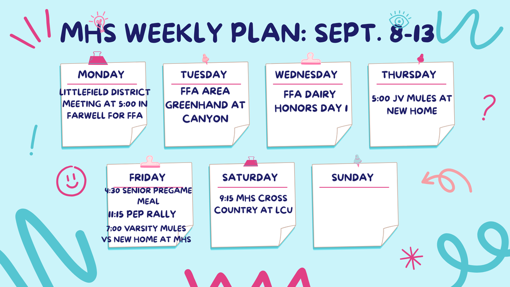 UPDATED MHS Activities